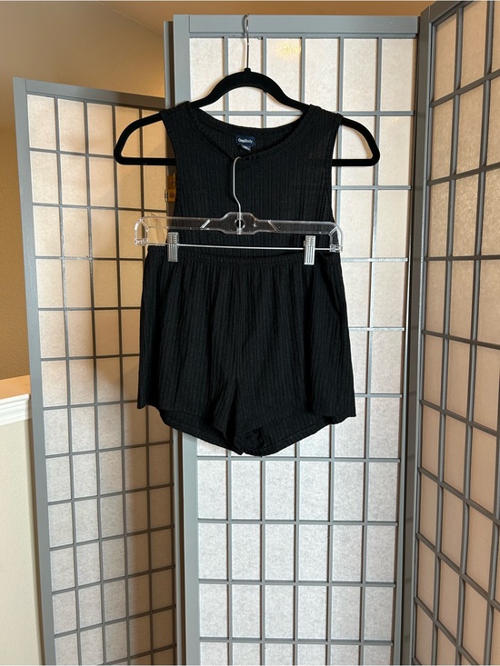 Gapbody Other - Gap Body Black Ribbed Tank & Shorts Pajama Set